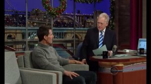 &#171;Вечернее шоу с Дэвидом Леттерманом&#187;: гость - Том Круз (19.12.2011)