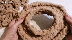 Подушка Пончик из Ализе Пуффи