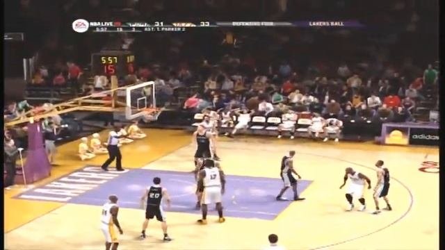 NBA LIVE 09 Gameplay