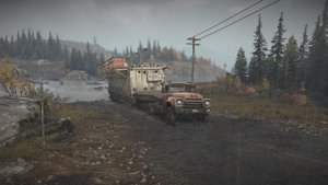 Везу ГИГАНТСКУЮ строительную платформу по бездорожью на ЗИЛ 130 ▶ симулятор SnowRunner