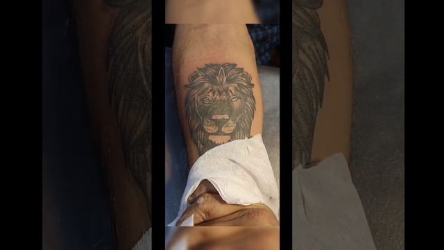 cover up tattoo lion #trend #trending #viral #shorts #short