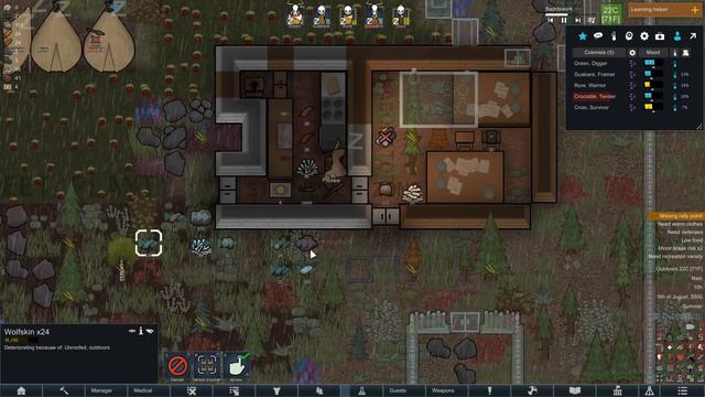 Hungry, Hungry Tribals ... And Predators Too - [Ep:1] Medieval Rimworld - Modded