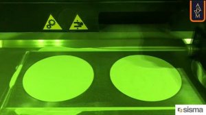Лазерное спекание на 3D SLM принтере Sisma Mysint100 Dual laser 1