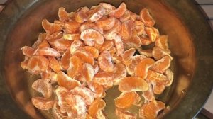 Мандариновое варенье. Просто и вкусно.