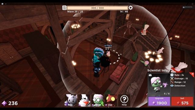 ROBLOX - Tower Heroes [DOORS EVENT] The Library Quest Mode #01 Gameplay смотреть онлайн