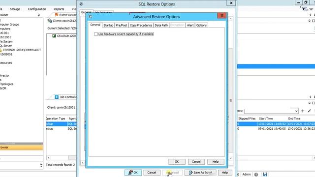 #Commvault #Microsoft #SQL DB(s) Recovery/Restore (Standalone / Always On AG)