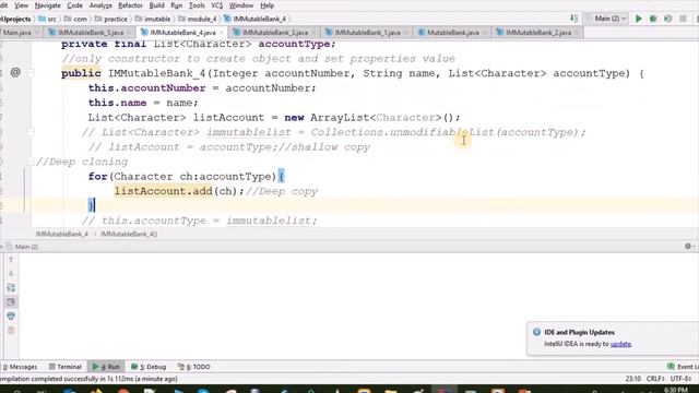 Journey to create complete Immutable Class with usage of DeepCopy and unmodifiable смотреть онлайн