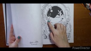 Moonlight Mischief Coloring Book Flip Through- R.J Hampson