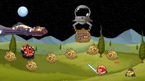Angry Birds Star Wars Custom Animation - Luke Becomes Jedi