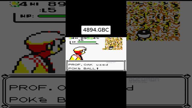 4894 GBC  #ducumon #pokemon #gbc #short #shorts #trending