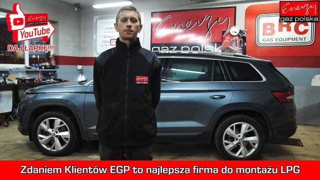 Skoda Kodiaq 2.0 TSI 190KM 2017r bezpośredni wtrysk na gaz LPG! Montaż LPG Energy Gaz Polska! смотреть онлайн