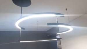 "Скрытый монтаж" люстры или "утопка" люстры.