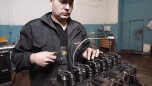 Регулировка зазоров клапанов на двигателе DEUTZ TCD 2012 L04 2V М