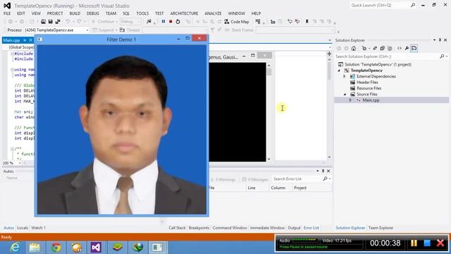 Smoothing image base on Homogenus, Gausian, Median, Bilateral filter opencv