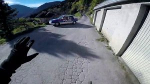 Погоня от полиции на BMX