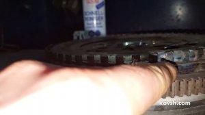 Двигатель дергался на 3000об из-за деформированного счётного кольца. Mercedes Benz Vito W639 2.1d