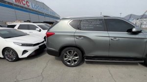 АВТО ИЗ КОРЕИ. Отправка Санг Енг Рекстон 2019 4ВД Херитейдж Спэшл.