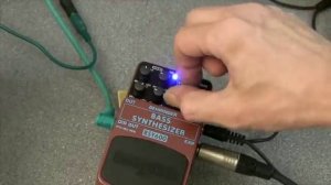 Behringer RSM guitar FX pedals review - BSY600 Bass Synthesizer
