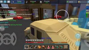 Blockman Go jailbreak. how to shoot criminals in rob bank, hospital, mansion, and Great mall.|haida