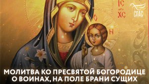 МОЛИТВА КО ПРЕСВЯТОЙ БОГОРОДИЦЕ О ВОИНАХ, НА ПОЛЕ БРАНИ СУЩИХ