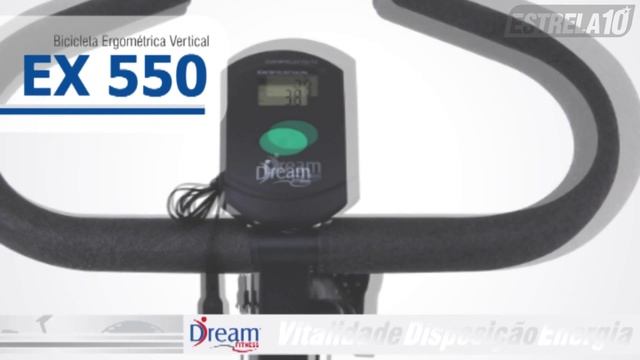 Bicicleta Ergométrica Vertical EX 550 Dream Fitness смотреть онлайн