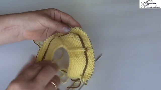 Таким способом пинетки вы еще не вязали. Авторские. смотреть онлайн