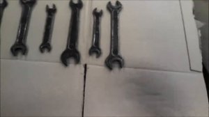 Набор гаечных ключей.