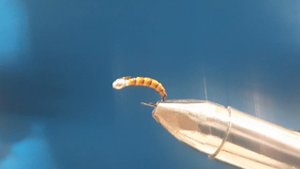 Мушка на хариуса новая зебра🦓,работает супер 👍