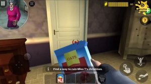 Scary Teacher 3D Merry Poppers. Let's Make Miss T Feel The Wrong Christmas Spirit With Party Popper