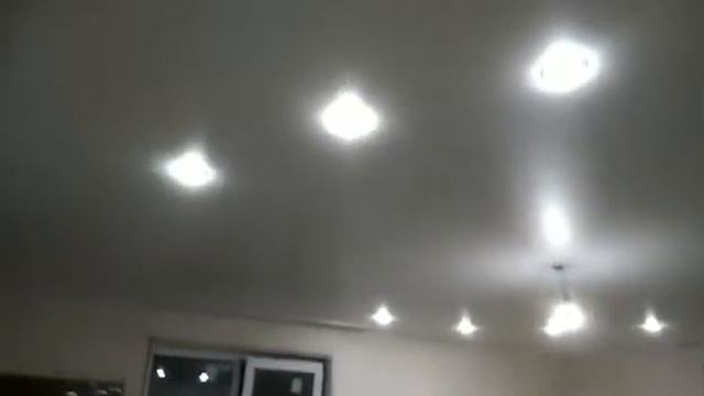 Натяжные потолки в поселке Шелангер от "Репы" смотреть онлайн