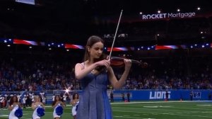 The Star-Spangled Banner on Violin | NFL