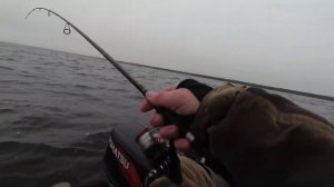 Ловля Щуки  в ноябре. Ладожское озеро.