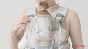 Как посадить ребенка «лицом к маме» в рюкзаке-переноске Babybjorn One Air