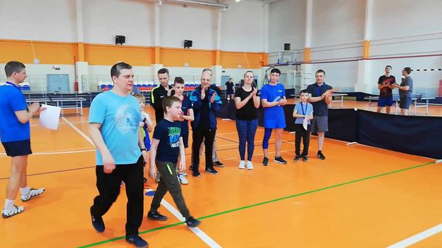 Сызрань Семейный турнир по настольному теннису.Награждение победителей.