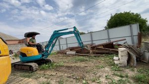 Продается￼ Мини экскаватор￼, С аукциона япони kubota u-30-3s