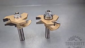 Комплект фрез для мебельной обвязки R=15.88 D=60x25.9x77 ARDEN 409272A/409272B