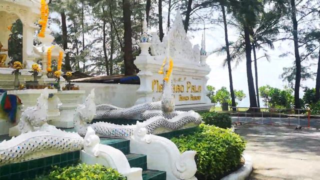 cycling through the grounds of Maikhao Palm Beach Resort in March 2022 смотреть онлайн