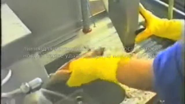 Машина (оборудование) для потрошения рыбы с удаление внутренностей (кишков), удалением черной пленки