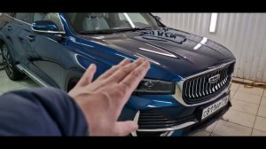 Geely Monjaro - сделали шумоизоляцию дверей, забронировали перед и все зоны риска повреждения