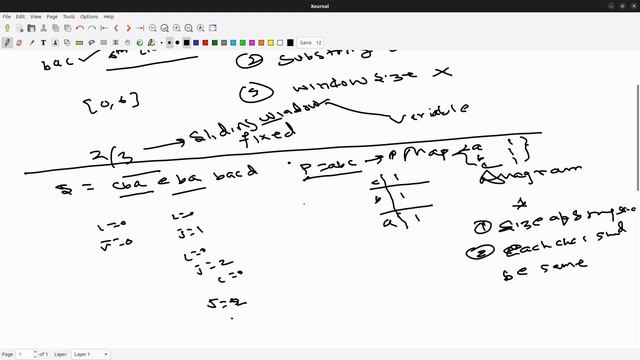 Leetcode #438 . Find All Anagrams in a String. Solution - O (n) | sliding window technique