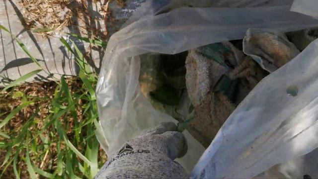 КЛУМБА ВДОЛЬ ЗАБОРА /ПРИВОЖУ В ПОРЯДОК НЕ РОВНУЮ ЛИНИЮ ГРАНИЦЫ УЧАСТКОВ