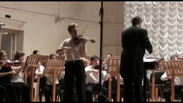 Артем Дзегановский Брамс концерт 2 ч.