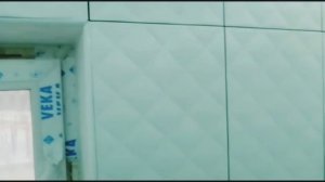 Оконный откос, облицовка плиткой