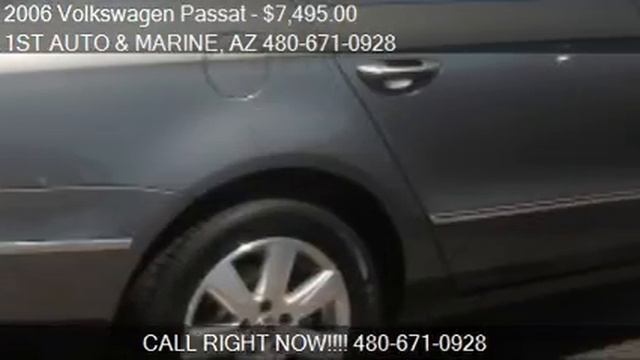 2006 Volkswagen Passat for sale in Apache Junction, AZ 85120 смотреть онлайн