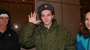 Проводы сына в армию Масловский Саша