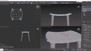 Модификаторы. Создание модели стула. 3Ds Max для НАЧИНАЮЩИХ