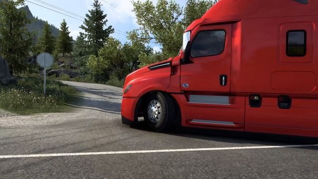 ATS v1.44 - Open Beta (Active Cruise Control, California Rework, Adjustable Suspension Height) смотреть онлайн