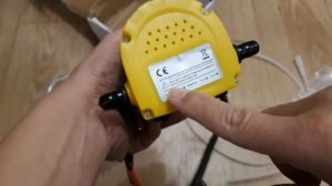 Распаковка автомобильного насоса для откачивания масла с AliExpress