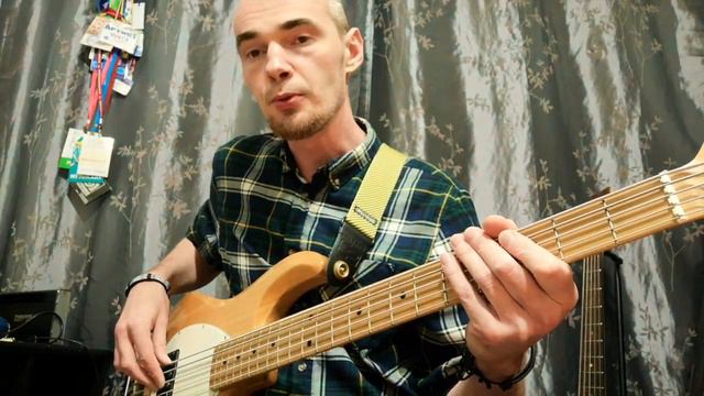 Урок - бас-гитара. Избавляемся от чрезмерной нагрузки в правой руке при глушении резонирующих струн