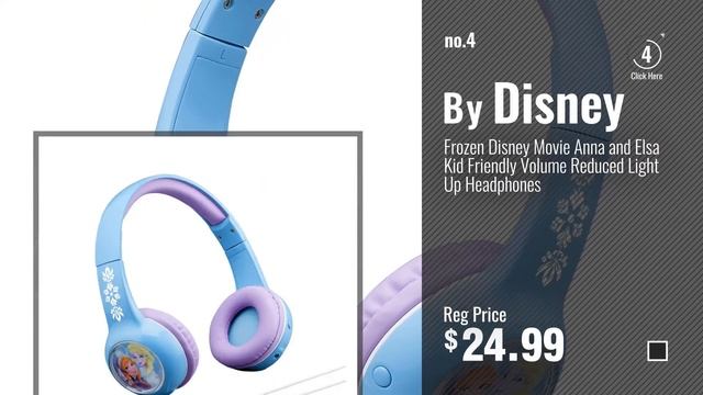 Top 10 Frozen Headphones [2018]: Frozen Headphones for Kids with Built in Volume Limiting Feature смотреть онлайн